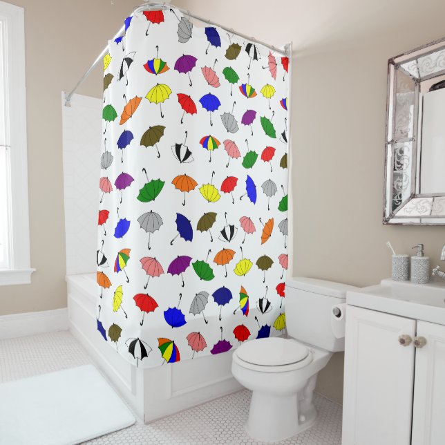 Colourful Umbrellas Design (In Situ)