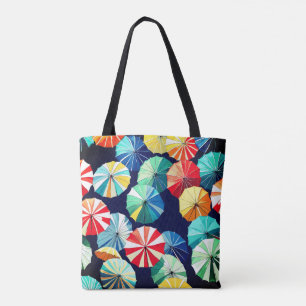 Colourful Umbrellas  Tote Bag