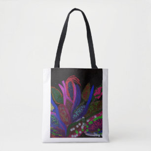 Colourful Underwater Marine Life Tote Bag
