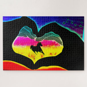 Colourful Unicorn Jigsaw Puzzle