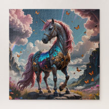 Colourful Unicorn Puzzle 