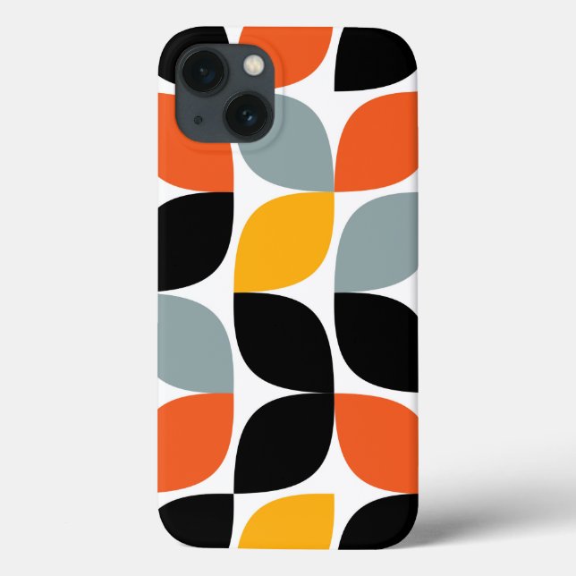 Colourful, unique, trendy, urban leaf concept Case-Mate iPhone case (Back)