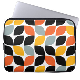 Colourful, unique, trendy, urban leaf concept laptop sleeve