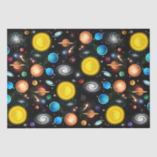 Colourful Universe Astronomy Space Tissue Paper
