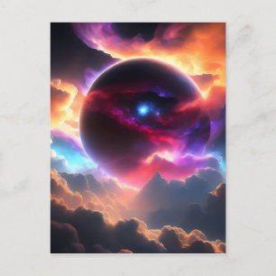 Colourful Universe  Postcard