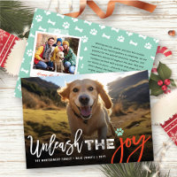 Colourful Unleash The Joy Cute Dog Lover Photo Pet