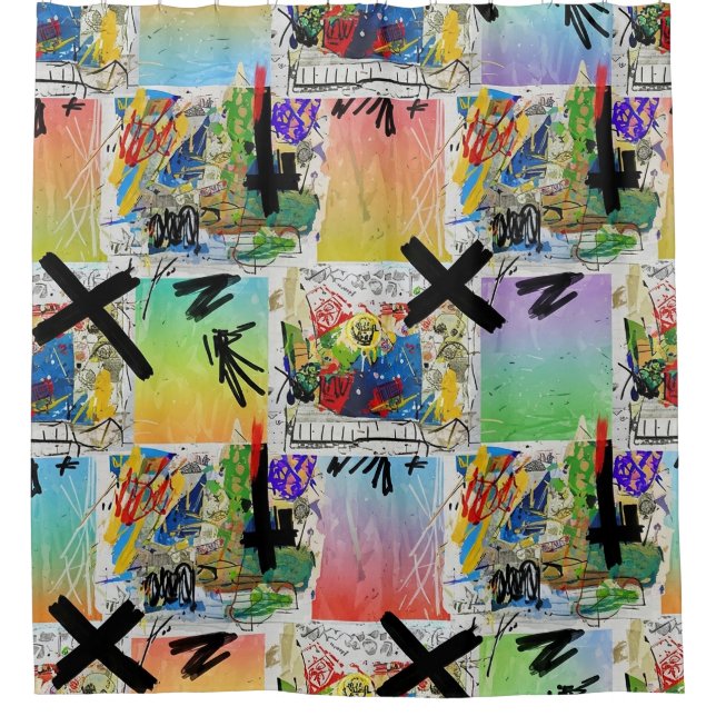Colourful Urban Graffiti Pattern (14) (Front)