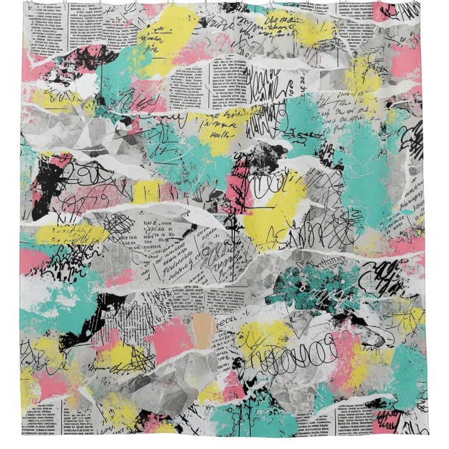 Colourful Urban Graffiti Pattern (3) (Front)