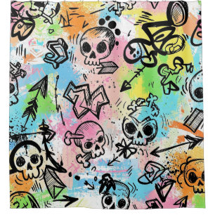 Colourful Urban Graffiti Pattern (6)