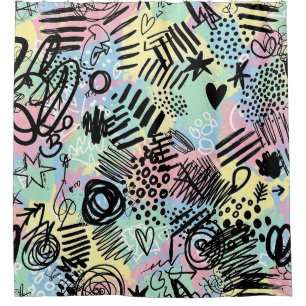 Colourful Urban Graffiti Pattern (9)