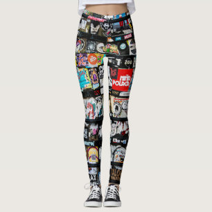 Colourful Urban Grunge Leggings