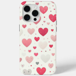 Colourful Valentine's day heart iPhone 15 Pro Max Case