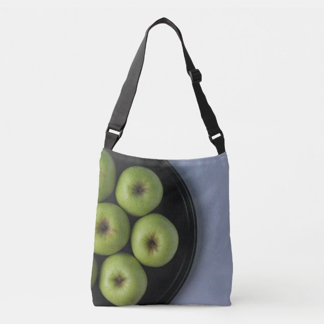 Colourful Vegetables Crossbody Bag (Front)