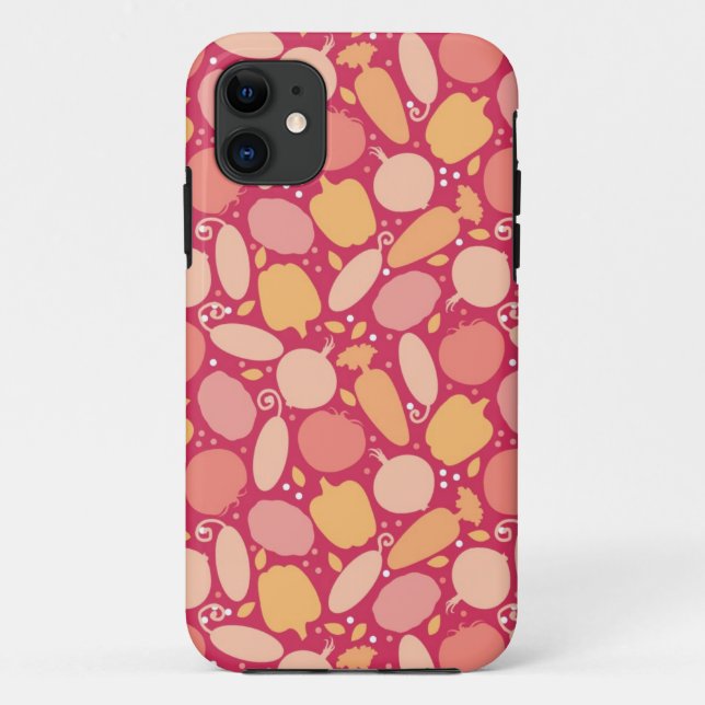 Colourful vegetables pattern Case-Mate iPhone case (Back)