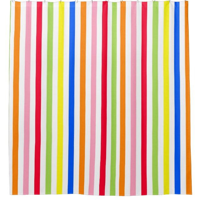 Colourful Vibrant Stripes Pattern Design  (Front)
