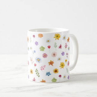 Colourful & Vibrant Wildflowers Mugs