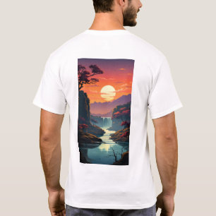 Colourful Victoria Falls Zimbabwe T-shirt