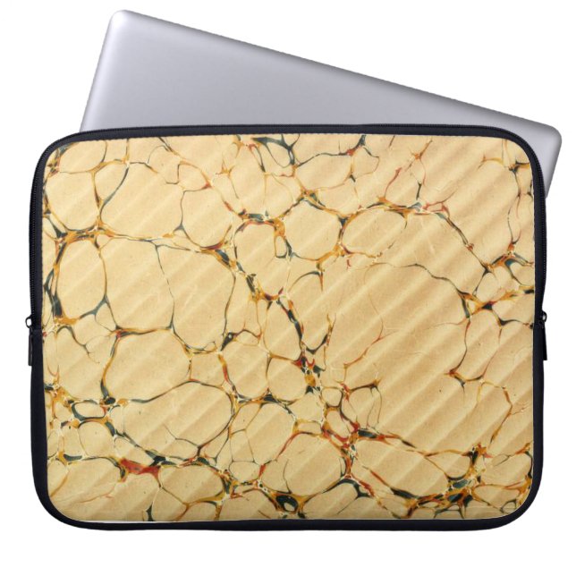 Colourful Victorian Marbled Paper Cover (Front)