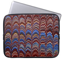 Colourful Victorian Marbled Paper Cover