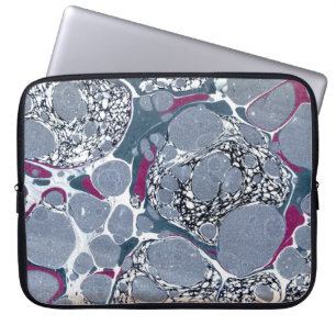 Colourful Victorian Marbled Paper Cover