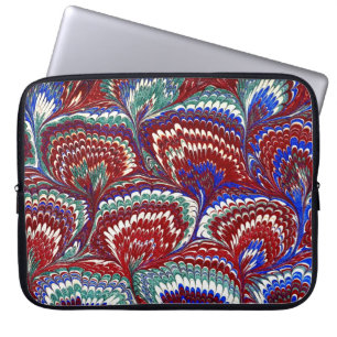 Colourful Victorian Marbled Paper Cover