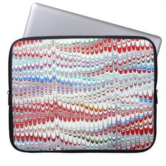 Colourful Victorian Marbled Paper Cover