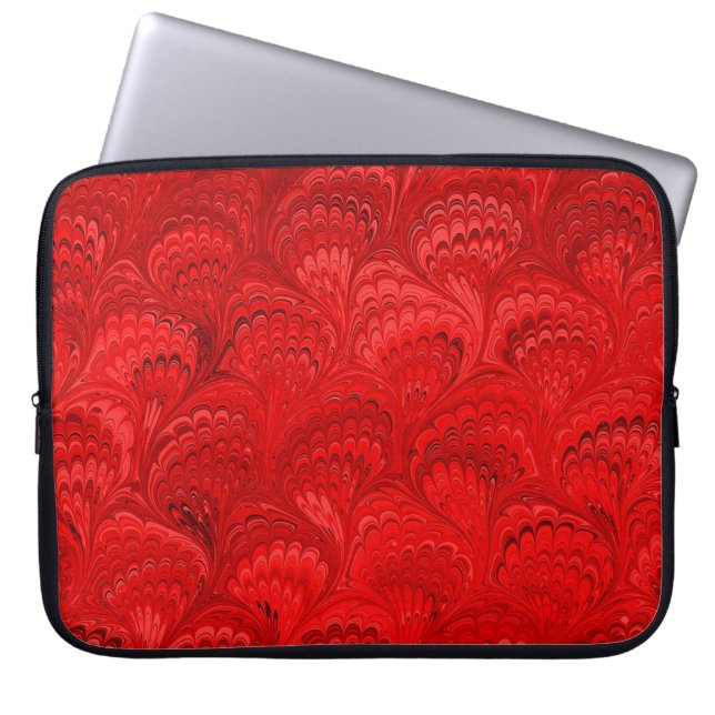 Colourful Victorian Marbled Paper Cover (Front)