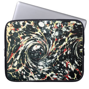 Colourful Victorian Marbled Paper Cover