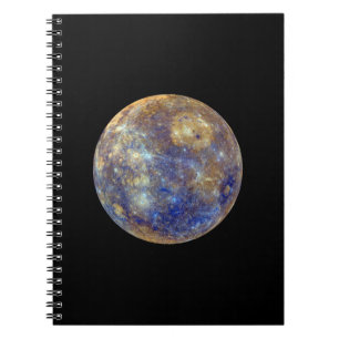Colourful View of Mercury Notebook
