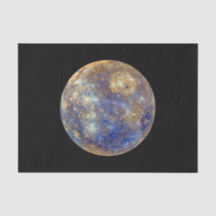 Colourful View of Mercury Tissue Paper