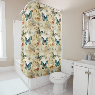 Colourful Vintage Butterflies and Flowers (11)