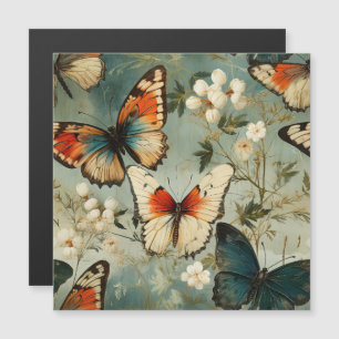 Colourful Vintage Butterflies and Flowers (5)