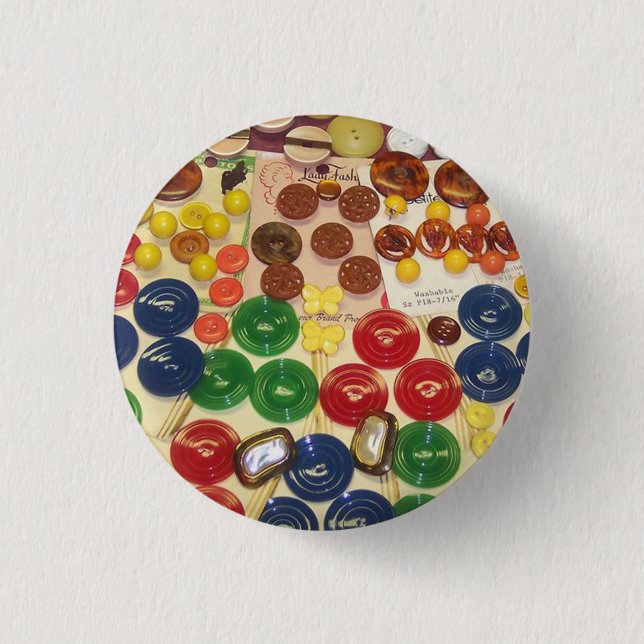 Colourful Vintage Buttons (Front)