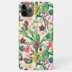 Colourful Vintage Cactus Collection iPhone 11 Pro Max Case