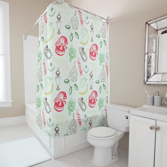 Colourful vintage christmas snowman (In Situ)