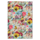 Colourful Vintage Floral tissue paper
