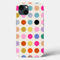 Colourful Vintage Geometric Dots