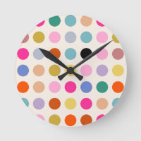 Colourful Vintage Geometric Dots