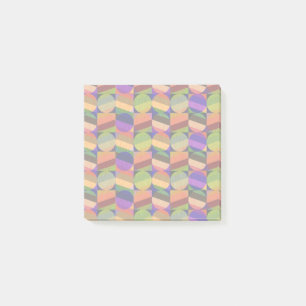 Colourful Vintage Inspired Pattern Post-it Notes