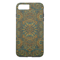 Colourful Vintage Ornate Paisley Pattern
