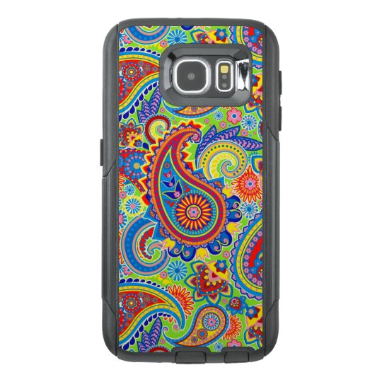 Colourful Vintage Paisley Seamless Pattern OtterBox Samsung Galaxy S6 Case