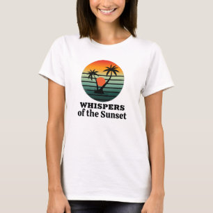 Colourful Vintage Retro Sunset T-Shirt