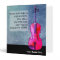 Colourful Violin Lesson Notebook