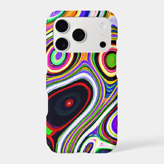 Colourful Vivid Abstraction Pattern (Back)