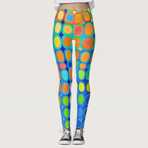 Colourful Vivid Elegance Stylish Pattern Leggings