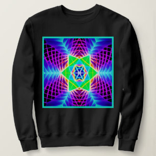 Colourful Vivid Pattern Sweatshirt