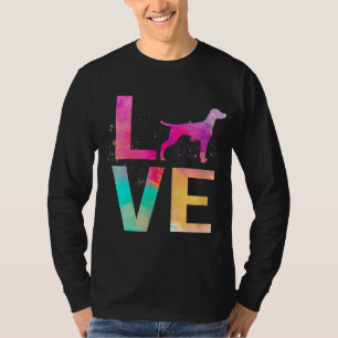 Colourful Vizsla Dog Mom Gifts Vizsla T-Shirt