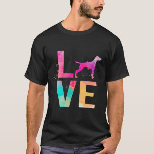 Colourful Vizsla Dog Mom Gifts Vizsla T-Shirt