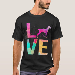 Colourful Vizsla Dog Mom Gifts Vizsla T-Shirt
