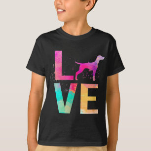 Colourful Vizsla Dog Mom Gifts Vizsla T-Shirt